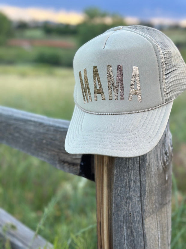 Mama Hat Trendy Trucker Hat