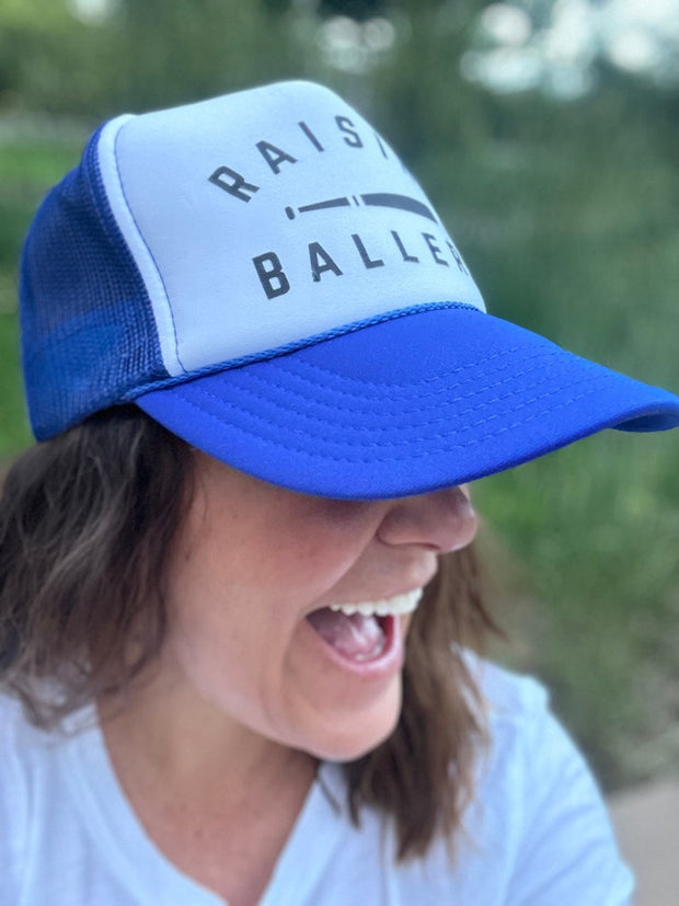 Raising Ballers-Trendy Trucker Hat Baseball