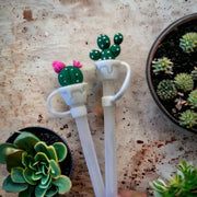 Stanley Tumbler Straw Topper: Crazy Plant Lady Cactus Edition