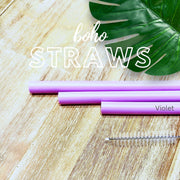 Stanley Cup Reusable Silicone Straws-Boho Edition